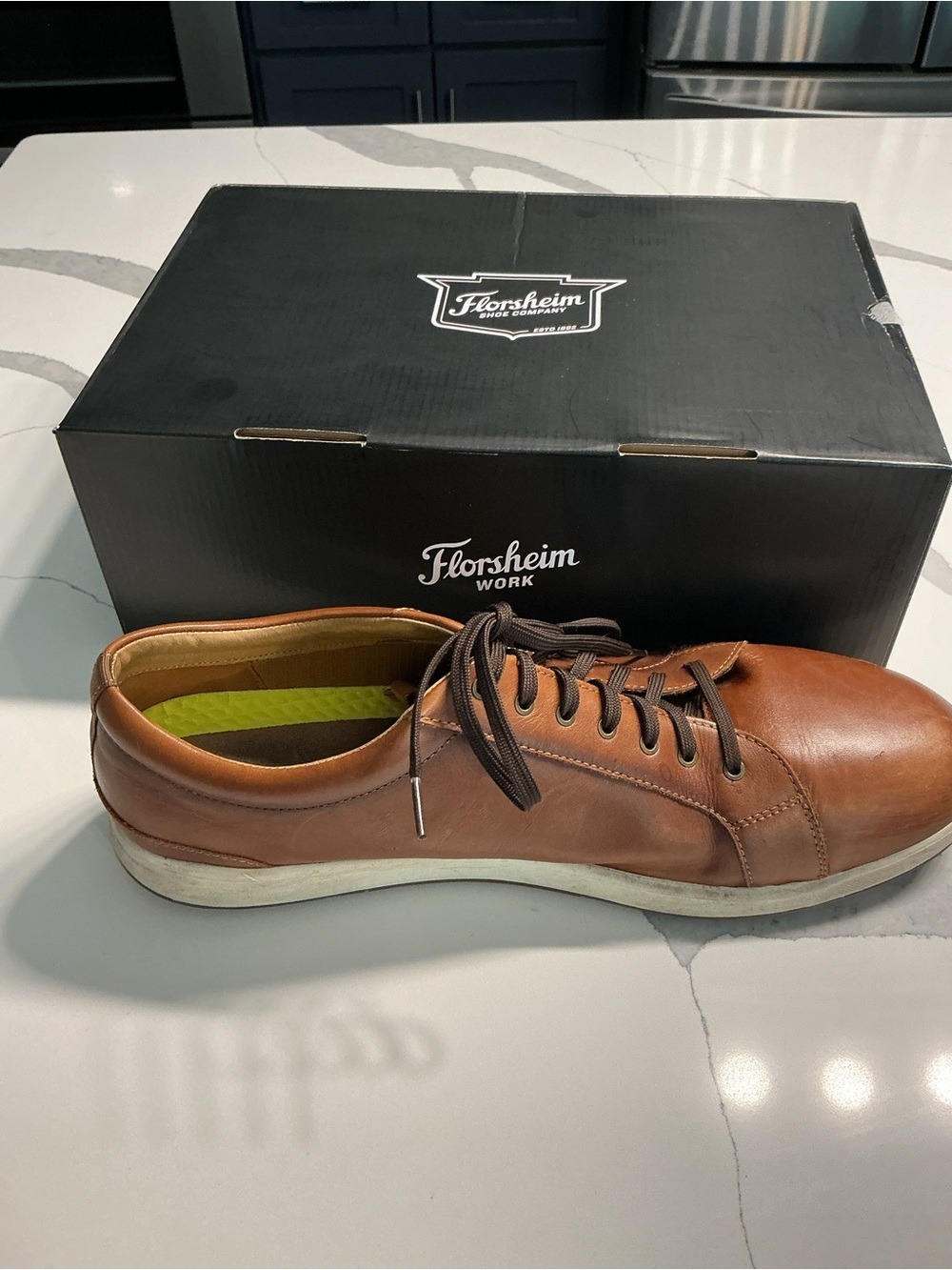 Florsheim Work Crossover Max TRAX Dress Shoe - Picture 7 of 12